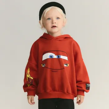 Chlapecká mikina Reserved - Mikina Cars - červená - 002FK-33X - 002FK-33X-104