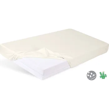 Prostěradlo Nepromokavé bambusové prostěradlo v rozměru 140x70 - béžové