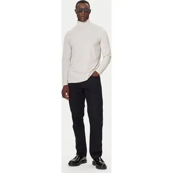 Dámský svetr KARL LAGERFELD Rolák 755023 554226 Béžová Regular Fit 3XL