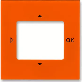 Termostat Kryt pro přístroje s displejovým modulem, 3299H-A40100 66, ABB, Levit®, oranžová (ABB, Levit®, oranžová)