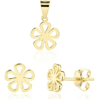 Náušnice Stříbrný set JVD SVLS0125SJ6GO00