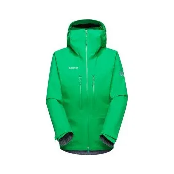 Dámská větrovka Mammut Taiss HS Hooded Jacket Women 40306 pinea zelená S