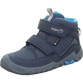 Chlapecké polobotky Chlapecké kotníkové tenisky Superfit barefit TRACE GTX Blue/Turquoise 1-006042-8000 - 28