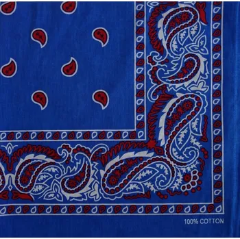 Šátek Woodrow Bandana šátek trojbarevný modrá 2 / červená / bílá - 55 cm