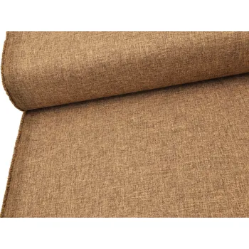 Mirtex Tkanina OXFORD LINEN 200/L16 Hnědá šíře 160cm Velkoobchod Ceník: VELKOOBCHOD: po celých rolích, bez odvíjení