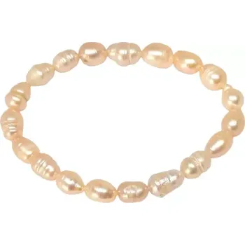 Náramek Náramek z meruňkových perel – přírodní perly v přirozené podobě