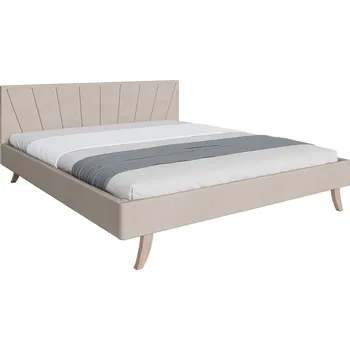 Dětská postel Čalouněná postel HEAVEN 140 x 200 cm - Krémová