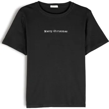 Dámské tričko GATE Bavlněné tričko s vánočním potiskem 42 624-1625/89