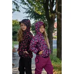 Dětská softshellová bunda s fleecem JOŽÁNEK růžový maskáč