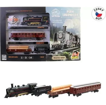 auto na autodráhu Made Vlaková souprava, 103 × 67 cm