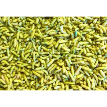 Krmivo pro rybičky ČERV ŽIVÝ PINKA CITRON 0,5L