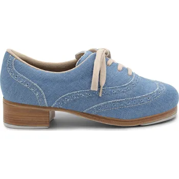 Dámská sálová obuv Capezio,Stepky Roxy – limitovaná edice 960F, denim 39 M