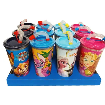 Bonbon Kelímek se sušenkou a brčkem 10g MIX (12 ks)