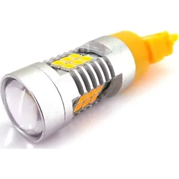 Autožárovka LED 3156 12-24V 20W CANBUS oranžová žárovka motoLEDy 388