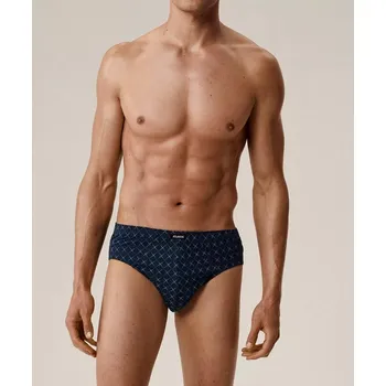 Slipy Kalhotky Atlantic 3MP-205 A'3 M-2XL tmavě modrá-šedozelená M