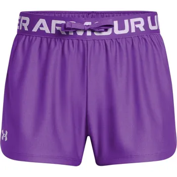 Dívčí kraťasy Under Armour Armour UA Play Up Shorts Girls' Purple 13 Years (XL)