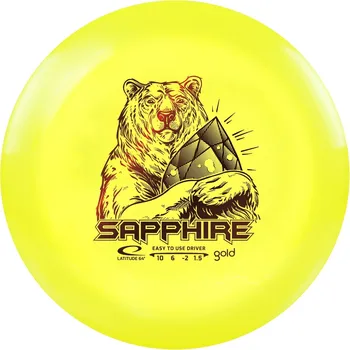 Disc golf Latitude 64° SAPPHIRE Gold Line Barva: Růžová, Váha: 161 g