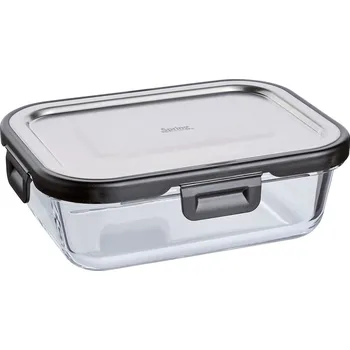 Dóza na potraviny SPRING TOOLS FUSION2+ – dóza na potraviny borosilikátové sklo/nerezová ocel 0,64 l 17,5 x 13 x 6 cm