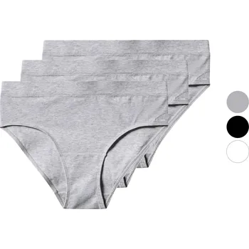 Kalhotky esmara® Dámské kalhotky s BIO bavlnou, 3 kusy