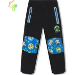 Chlapecké softshellové kalhoty zateplené Kugo HK5050 černé