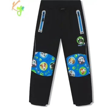 Chlapecké softshellové kalhoty zateplené Kugo HK5050 černé