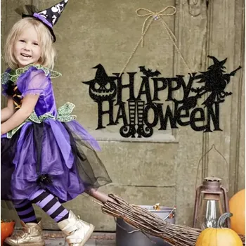 Party dekorace Papírová dekorace - HAPPY HALLOWEEN (Značka: TH)