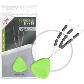 Carp Zoom Zarážka Tungsten - 9 ks/9 mm/vel.L