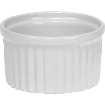 Forma na pečení DEXAM – bílá zapékací forma 75 ml