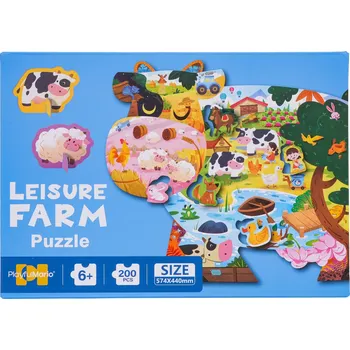 Puzzle Sada puzzle 200 dílků – farma
