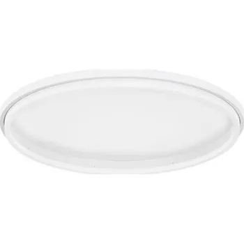 NOVA LUCE stropní svítidlo WILLOW bílá ocel a akryl D60x6cm LED 60W 9212916