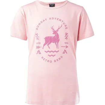 tričko Hi-Tec Nina - Silver Pink 164 cm