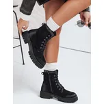 Černé stylové workery JUPITER ZY0399 Velikost: 37