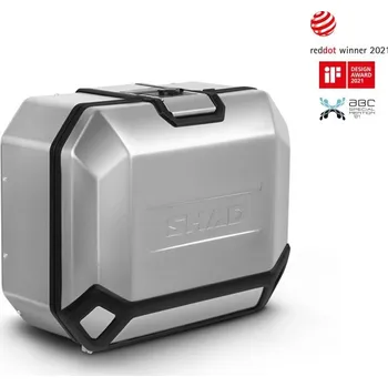 Motodoplněk Shad kompletní sada bočních hliníkových kufrů SHAD TERRA 36L/36L, včetně montážní sady SHAD HONDA NC 750 X 2021-