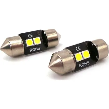 Autožárovka lED žárovka SV8.5 12V CANBUS 28mm motoLEDy 1057