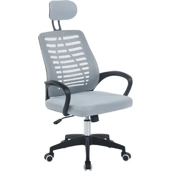 Kancelářské křeslo, šedá/černá, EDRED
