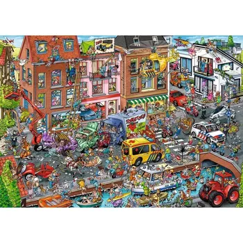 Puzzle Puzzle Ravensburger Ray's Comic – moderní doba, 1000 dílků