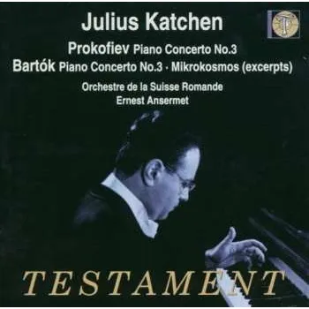 Zahraniční hudba CD Julius Katchen: Prokofiev Concerto N°3; Bartok Concerto N°3; Mikrokosmos (excerpts) 2003 ADD