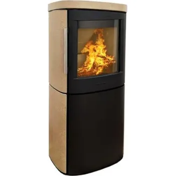 Krbová kamna Hwam 4540 černá/Terrastone