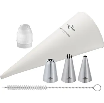 KÜCHENPROFI Bake – cukrářský sáček a 3 trysky 35 cm