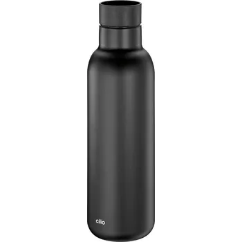 Láhev CILIO DELUXE – termosová láhev nerezová ocel 0,45 l prům. 7 x 23 cm černá