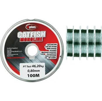 Carp Zoom Vlasec Catfish Monoline - 80 m/1,00 mm/ 54,7 kg