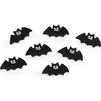 Nažehlovačka Netopýrek (Vyšívaná nažehlovačka netopýr)