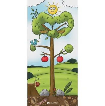 podložka na cvičení BALAYOGI Podložka na cvičení pro děti vel. L