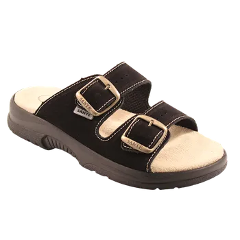 Dámská zdravotní obuv SANTÉ Dámské pantofle N/517/34P/68/CP ČERNÁ v.39