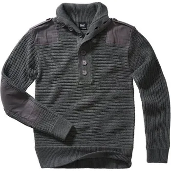 Pánský svetr Svetr Alpine Pullover, Brandit, Anthracite, L