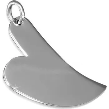 Přívěsek Přívěsek ocel srdce 25 (Šperky chirurgická ocel, přívěšky)