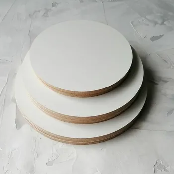 Čokoláda Dekorační podnos 26 cm – bílý