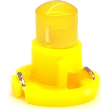 Autožárovka T4. 2 cob LED 12V žárovka, Vyberte Žlutý motoLEDy 830