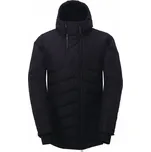 ELLANDA pánský zateplený kabát, černá S