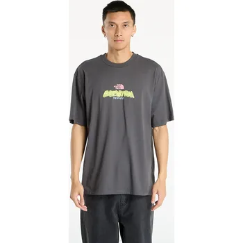 Pánské oblečení Tričko The North Face U Expedition Celebration Oversized S/S Tee UNISEX Anthracite Grey M